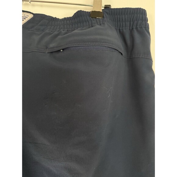 Columbia Performance Fishing Gear Womens XL Navy Blue Pull On Shorts W Drawstrin - Picture 3 of 5